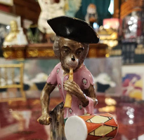 Meissen Style Porcelain Monkey